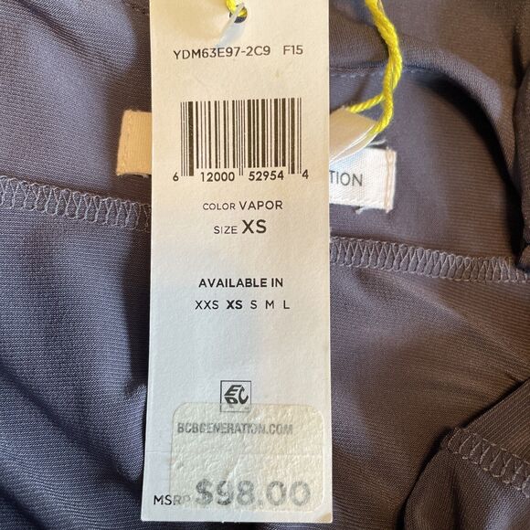 BCBGeneration mini dress purple vapor swing cocktail wedding semi-formal XS NWT - Picture 4 of 9